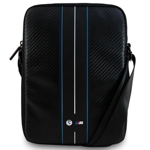 Torebka BMW Carbon & Blue Stripe na tablet 10" - czarna Torebka BMW Carbon & Blue Stripe na tablet 10" - czarna