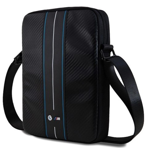 Torebka BMW Carbon & Blue Stripe na tablet 8" - czarna Torebka BMW Carbon & Blue Stripe na tablet 8" - czarna