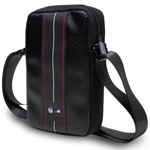 Torebka BMW Carbon & Red Stripe na tablet 10" - czarna