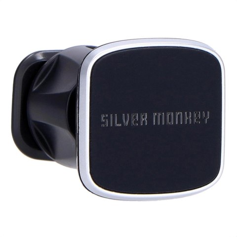 Uchwyt Silver Monkey CM-MGN-SM magnetyczny do samochodu na kratkę wentylacyjną - czarny Uchwyt Silver Monkey CM-MGN-SM magnetyczny do samochodu na kratkę wentylacyjną - czarny