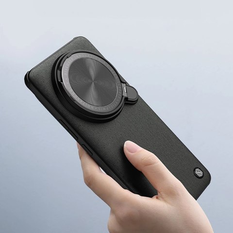 Etui Nillkin CamShield Prop Leather Magnetic Case na Xiaomi 14 Ultra - czarne Etui Nillkin CamShield Prop Leather Magnetic Case na Xiaomi 14 Ultra - czarne
