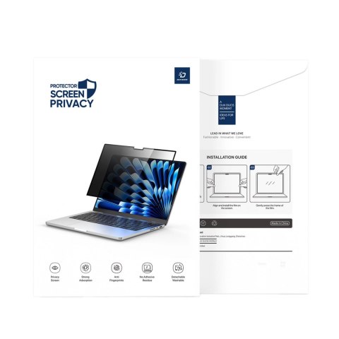 Folia prywatyzująca Dux Ducis Privacy Film na MacBook Air 13'' (2022/2024) Folia prywatyzująca Dux Ducis Privacy Film na MacBook Air 13'' (2022/2024)