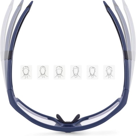 Okulary rowerowe Rockbros SP216BL fotochromowe UV400 - niebieskie Okulary rowerowe Rockbros SP216BL fotochromowe UV400 - niebieskie