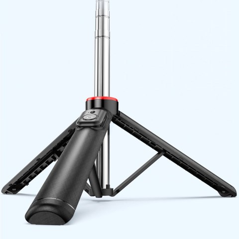 Selfie stick WC1Y3S teleskopowy tripod 1.3m z uchwytem na telefon - czarny Selfie stick WC1Y3S teleskopowy tripod 1.3m z uchwytem na telefon - czarny