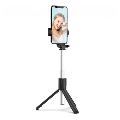 Selfie stick WRY1S teleskopowy tripod 0.7m na telefon - czarny Selfie stick WRY1S teleskopowy tripod 0.7m na telefon - czarny