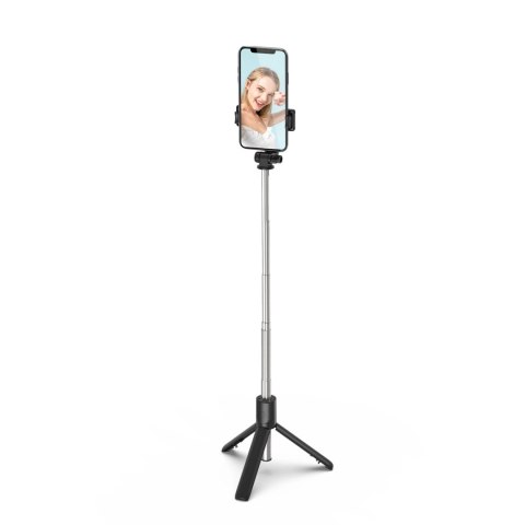 Selfie stick WRY1S teleskopowy tripod 0.7m na telefon - czarny Selfie stick WRY1S teleskopowy tripod 0.7m na telefon - czarny