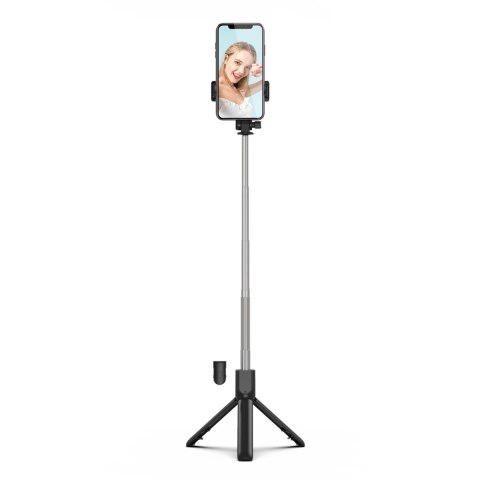 Selfie stick WRY1S teleskopowy tripod 0.7m na telefon - czarny Selfie stick WRY1S teleskopowy tripod 0.7m na telefon - czarny