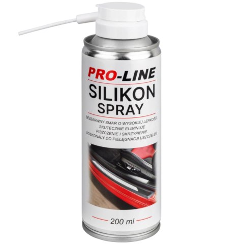 Silikon smar w sprayu do pielegnacji uszczelek PRO-LINE 200ml Silikon smar w sprayu do pielegnacji uszczelek PRO-LINE 200ml
