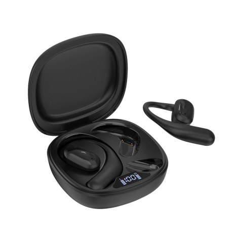Słuchawki Choetech OWS bezprzewodowe TWS Bluetooth 5.3 - czarne Słuchawki Choetech OWS bezprzewodowe TWS Bluetooth 5.3 - czarne