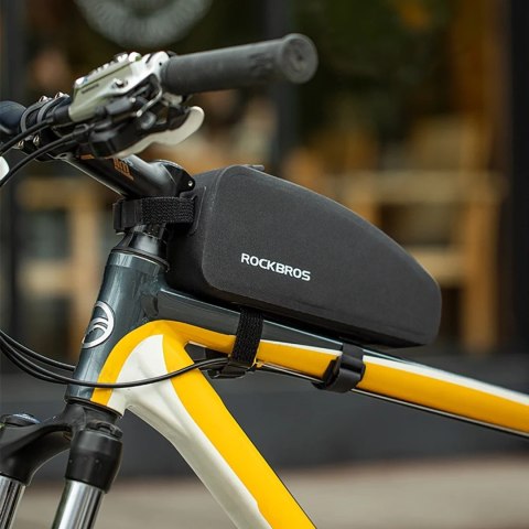 Torba Rockbros AS-019 rowerowa na ramę wodoodporna 1.5 l - czarna Torba Rockbros AS-019 rowerowa na ramę wodoodporna 1.5 l - czarna