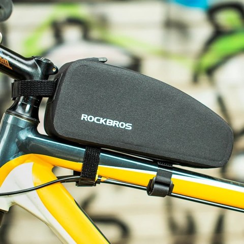 Torba Rockbros AS-019 rowerowa na ramę wodoodporna 1.5 l - czarna Torba Rockbros AS-019 rowerowa na ramę wodoodporna 1.5 l - czarna
