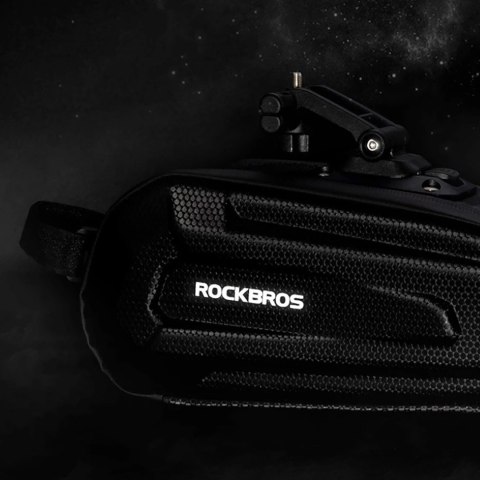 Torba Rockbros B69 rowerowa podsiodłowa 1.8l z systemem łatwego zwalniania - czarna Torba Rockbros B69 rowerowa podsiodłowa 1.8l z systemem łatwego zwalniania - czarna
