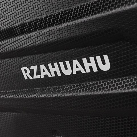 Torba rowerowa WYA36Y7S na bagażnik z długim paskiem i rozszerzanymi kieszeniami bocznymi - czarna