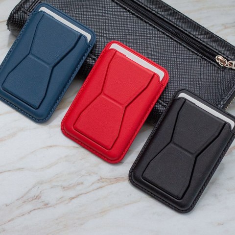 Etui na kartę z podstawką czerwone Etui na kartę z podstawką czerwone