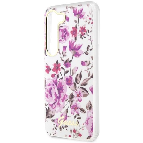 Guess nakładka do Samsung Galaxy S23 Ultra GUHCS23LHCFWST biała HC IML Flower Guess nakładka do Samsung Galaxy S23 Ultra GUHCS23LHCFWST biała HC IML Flower