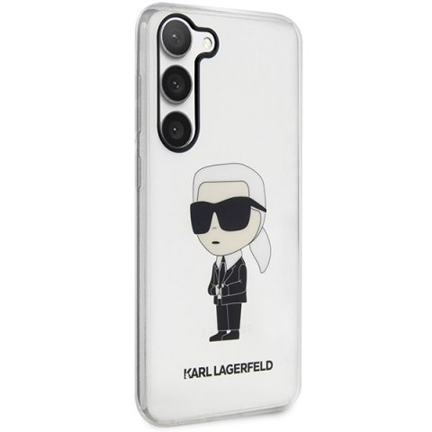 Karl Lagerfeld nakładka do Samsung Galaxy S23 Ultra KLHCS23LHNIKTCT transparentna HC IML NFT Ikonik Karl Lagerfeld nakładka do Samsung Galaxy S23 Ultra KLHCS23LHNIKTCT transparentna HC IML NFT Ikonik