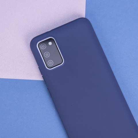 Nakładka Matt TPU do Oppo Reno 8T 4G ciemnoniebieska Nakładka Matt TPU do Oppo Reno 8T 4G ciemnoniebieska