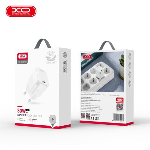 XO ładowarka sieciowa CE06 PD 30W 1x USB-C biała XO ładowarka sieciowa CE06 PD 30W 1x USB-C biała