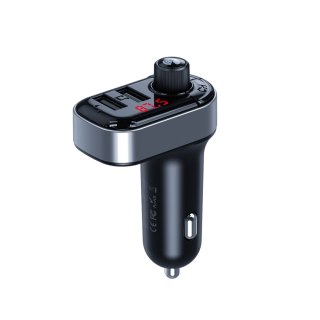 XO transmiter FM BCC10 Bluetooth MP3 ładowarka samochodowa 3,1A czarna