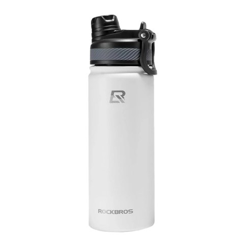 Bidon termiczny Rockbros 35210029005 rowerowy na napoje 530 ml - biały Bidon termiczny Rockbros 35210029005 rowerowy na napoje 530 ml - biały