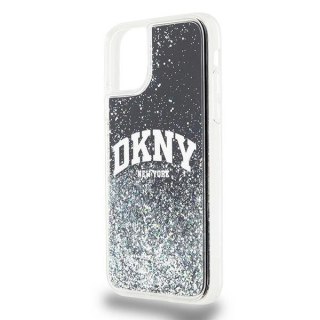 Etui DKNY Liquid Glitter Big Logo na iPhone 11 / Xr - czarne