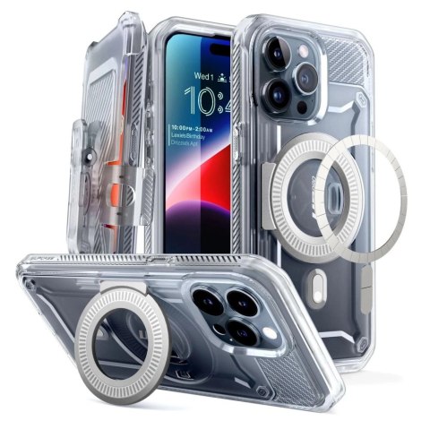 Etui Supcase UB Pro Mag z MagSafe na iPhone 15 Pro - przezroczyste Etui Supcase UB Pro Mag z MagSafe na iPhone 15 Pro - przezroczyste