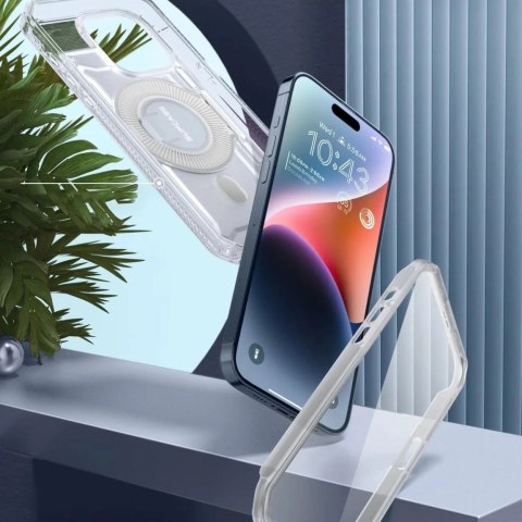 Etui Supcase UB Pro Mag z MagSafe na iPhone 15 Pro - przezroczyste Etui Supcase UB Pro Mag z MagSafe na iPhone 15 Pro - przezroczyste