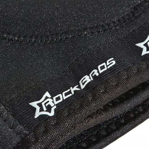 Ochraniacz sportowy Rockbros LF1106M na rzepkę i staw kolanowy rozmiar M - czarny