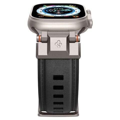 Pasek Spigen Durapro Armor PU na Apple Watch 4/5/6/7/8/9/SE/Ultra 1/2 (42 / 44 / 45 / 49 mm) - czarny Pasek Spigen Durapro Armor PU na Apple Watch 4/5/6/7/8/9/SE/Ultra 1/2 (42 / 44 / 45 / 49 mm) - czarny