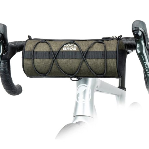 Torba Rockbros 30110049001 rowerowa na kierownicę 2 l - zielona Torba Rockbros 30110049001 rowerowa na kierownicę 2 l - zielona