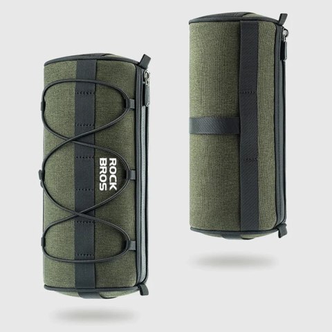 Torba Rockbros 30110049001 rowerowa na kierownicę 2 l - zielona Torba Rockbros 30110049001 rowerowa na kierownicę 2 l - zielona