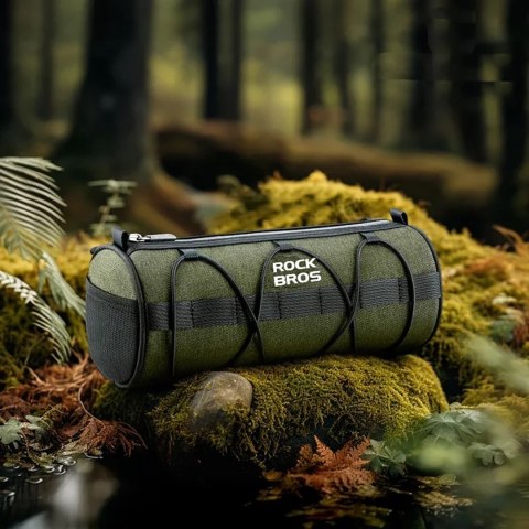 Torba Rockbros 30110049001 rowerowa na kierownicę 2 l - zielona Torba Rockbros 30110049001 rowerowa na kierownicę 2 l - zielona