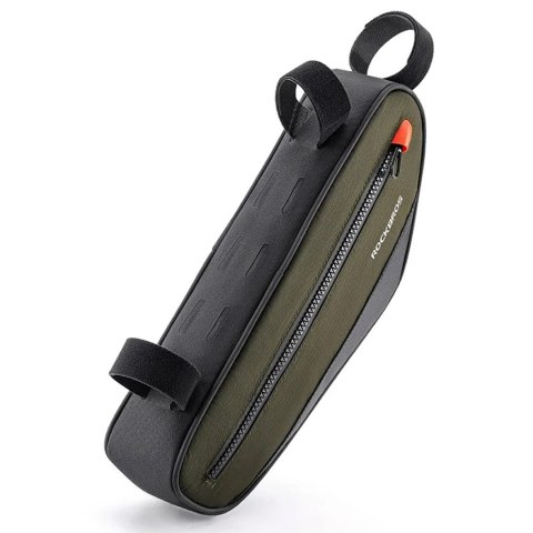 Torba Rockbros 30120079001 rowerowa na ramę 1,7 l - zielono-czarna Torba Rockbros 30120079001 rowerowa na ramę 1,7 l - zielono-czarna