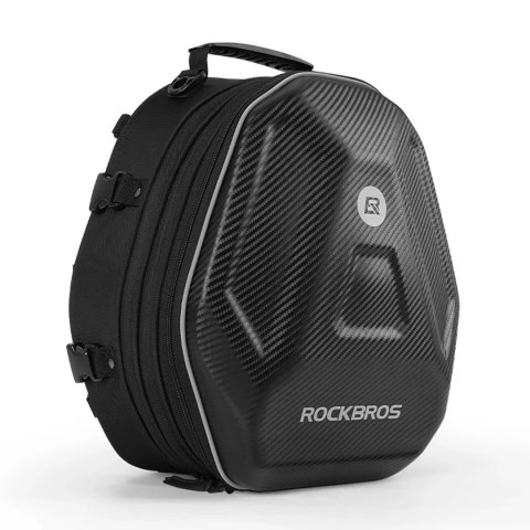 Torba Rockbros 30140026001 motocyklowa na bak 35 l - czarna Torba Rockbros 30140026001 motocyklowa na bak 35 l - czarna