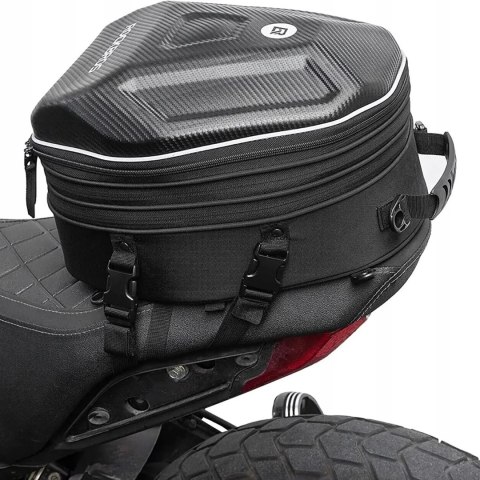 Torba Rockbros 30140026001 motocyklowa na bak 35 l - czarna Torba Rockbros 30140026001 motocyklowa na bak 35 l - czarna