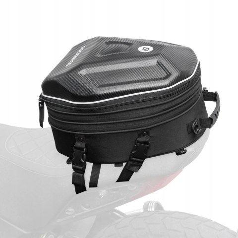 Torba Rockbros 30140026001 motocyklowa na bak 35 l - czarna Torba Rockbros 30140026001 motocyklowa na bak 35 l - czarna