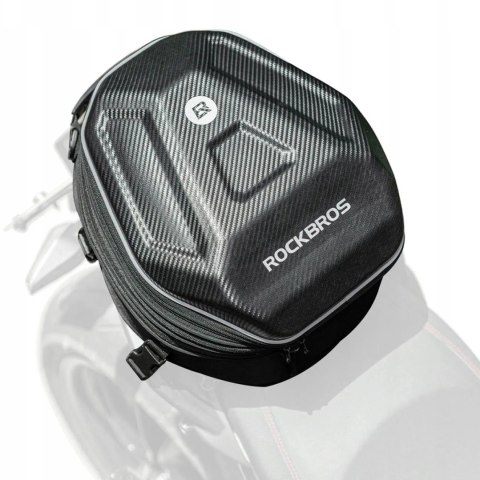 Torba Rockbros 30140026001 motocyklowa na bak 35 l - czarna Torba Rockbros 30140026001 motocyklowa na bak 35 l - czarna