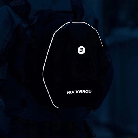 Torba Rockbros 30140026001 motocyklowa na bak 35 l - czarna Torba Rockbros 30140026001 motocyklowa na bak 35 l - czarna