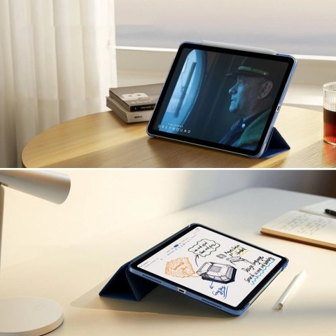 Etui ESR Ascend Trifold na iPad Air 10.9'' 4/5 2020-2022 / 11.6'' 2024 - ciemnoniebieskie Etui ESR Ascend Trifold na iPad Air 10.9'' 4/5 2020-2022 / 11.6'' 2024 - ciemnoniebieskie