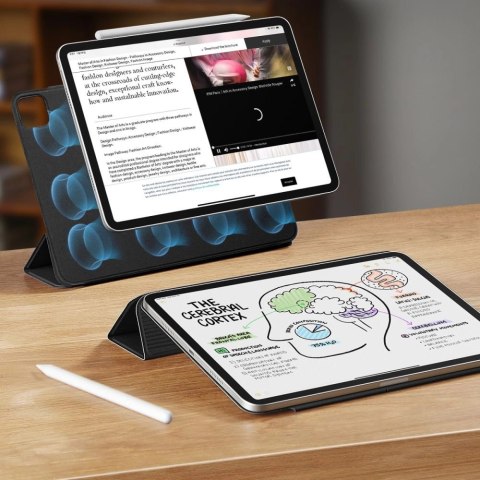 Etui ESR Rebound Magnetic na iPad Pro 12.9'' 4/5/6 2020-2022 / Air 13'' 2024 - czarne