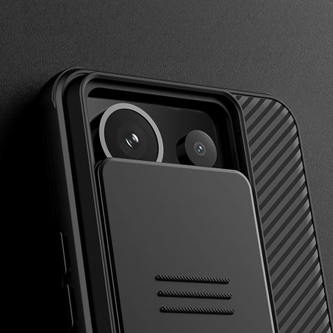 Etui Nillkin CamShield Pro Case na Xiaomi Redmi Note 13 Pro 5G / Poco X6 5G - czarne Etui Nillkin CamShield Pro Case na Xiaomi Redmi Note 13 Pro 5G / Poco X6 5G - czarne