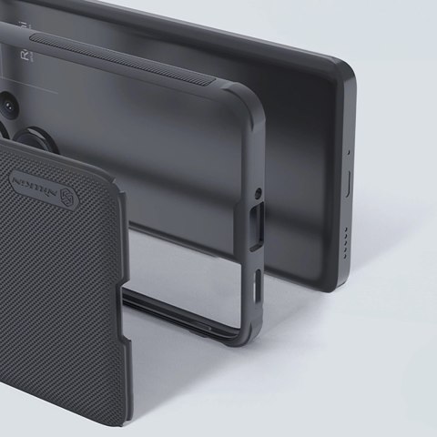 Etui Nillkin Super Frosted Shield Pro Magnetic Case do Xiaomi Redmi Note 13 Pro+ 5G z MagSafe - czarne Etui Nillkin Super Frosted Shield Pro Magnetic Case do Xiaomi Redmi Note 13 Pro+ 5G z MagSafe - czarne