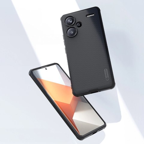 Etui Nillkin Super Frosted Shield Pro Magnetic Case do Xiaomi Redmi Note 13 Pro+ 5G z MagSafe - czarne Etui Nillkin Super Frosted Shield Pro Magnetic Case do Xiaomi Redmi Note 13 Pro+ 5G z MagSafe - czarne