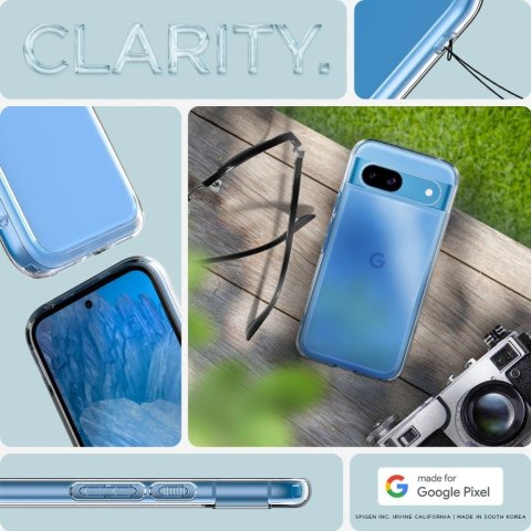 Etui Spigen Ultra Hybrid na Google Pixel 8A - przezroczyste