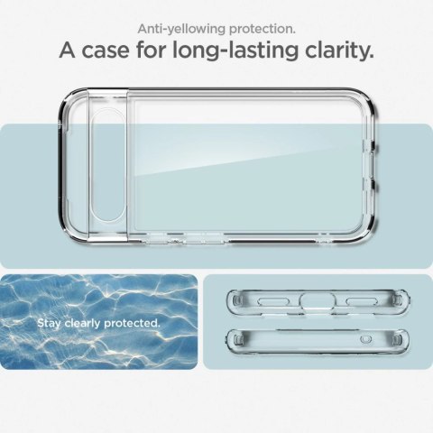 Etui Spigen Ultra Hybrid na Google Pixel 8A - przezroczyste