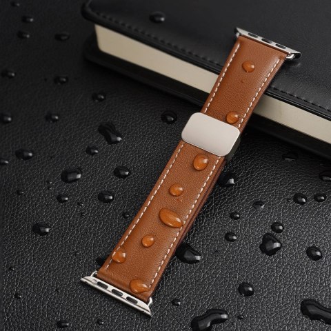 Pasek Dux Ducis Ya na Apple Watch 42 / 44 / 45 / 49 mm - brązowy