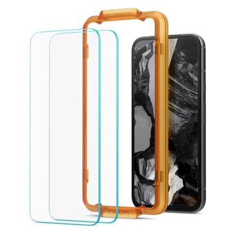 Szkło hartowane Spigen ALM Glas.tR na Google Pixel 8A - 2 szt.