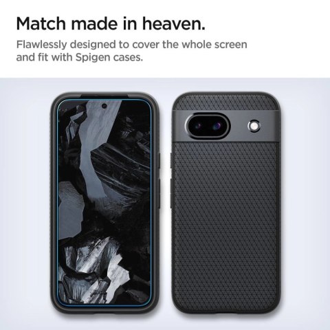 Szkło hartowane Spigen ALM Glas.tR na Google Pixel 8A - 2 szt.