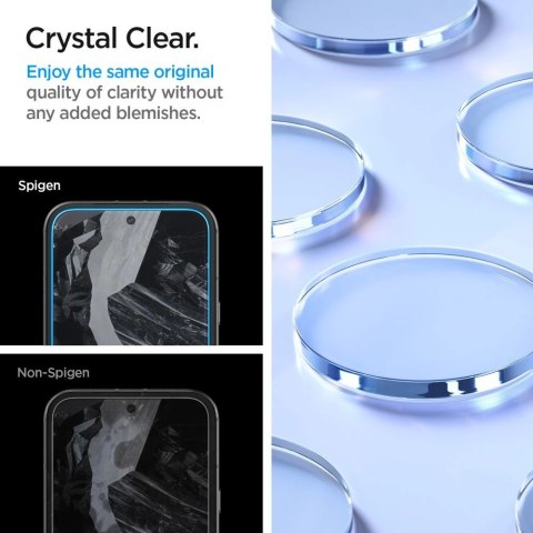 Szkło hartowane Spigen ALM Glas.tR na Google Pixel 8A - 2 szt.