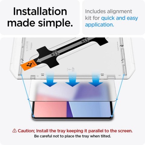 Szkło hartowane Spigen Glas.tR EZ Fit na iPad Pro 11'' 2024 Szkło hartowane Spigen Glas.tR EZ Fit na iPad Pro 11'' 2024